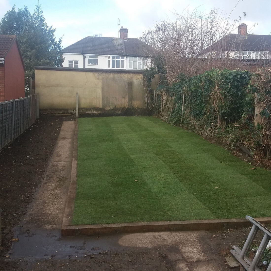 Garden, fencing and landscaping work by Paul's Gardening and Fencing