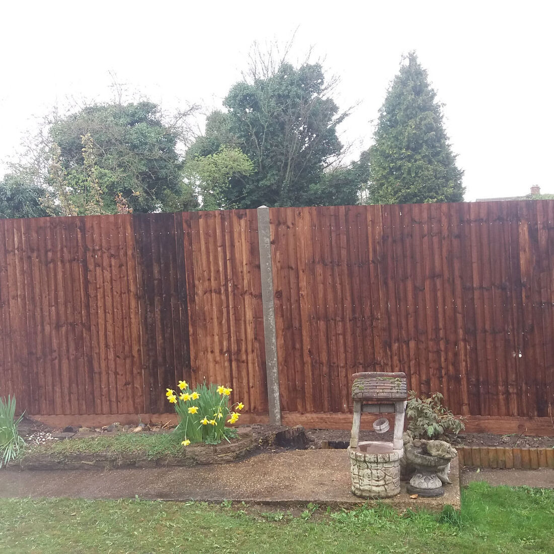 Garden, fencing and landscaping work by Paul's Gardening and Fencing