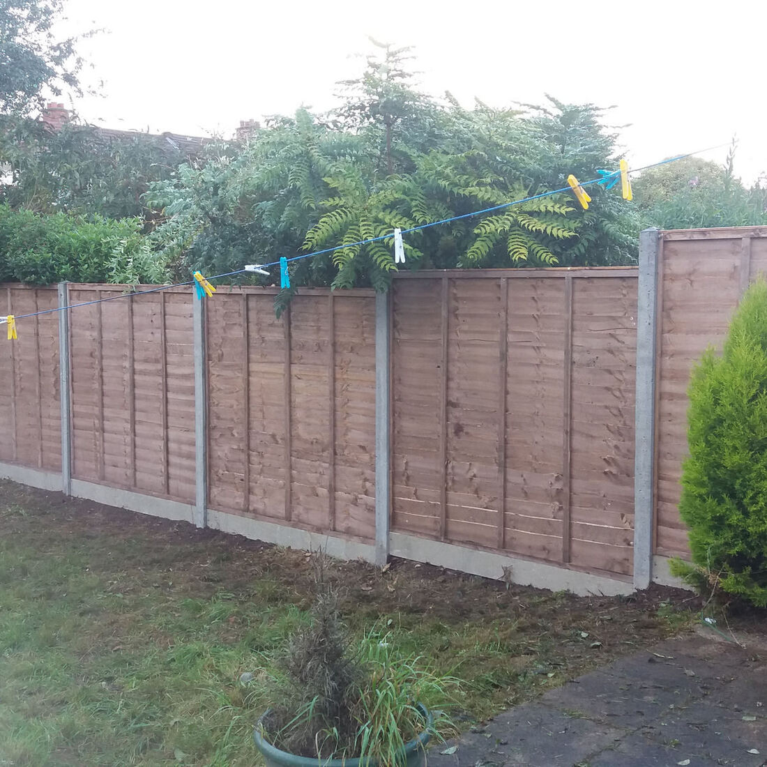 Garden, fencing and landscaping work by Paul's Gardening and Fencing