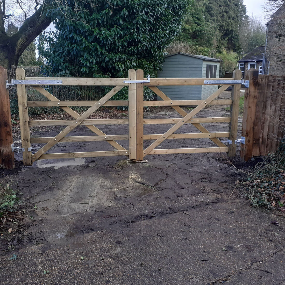 Garden, fencing and landscaping work by Paul's Gardening and Fencing